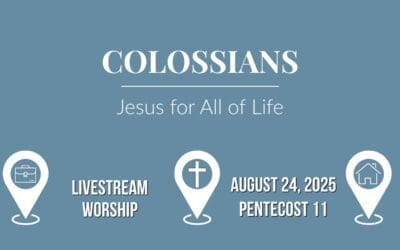 Sunday Worship – August 24
