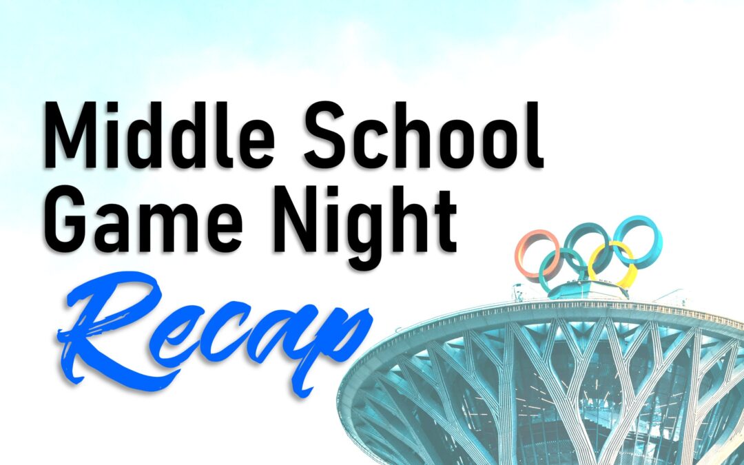 Olympic Game Night Recap 🏅