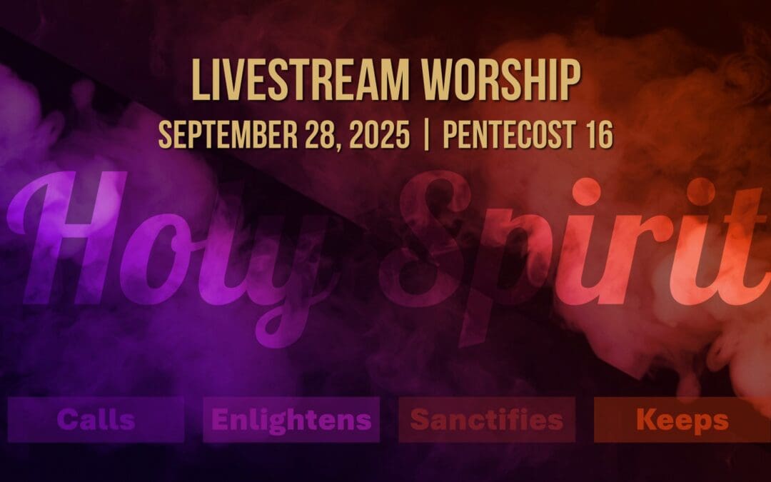 Sunday Worship – September 28