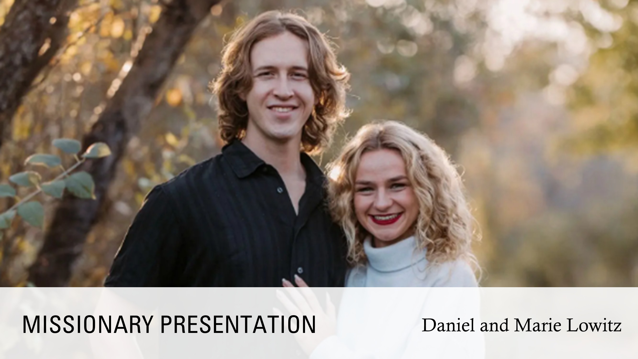 Missionaries Coming October 12