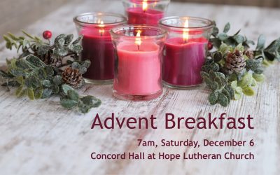 Advent Breakfast at Hope