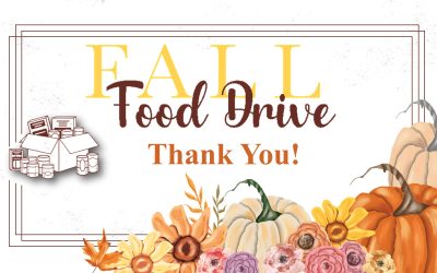 Holiday Food Drive Thank You