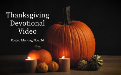 Thanksgiving Devotional Video