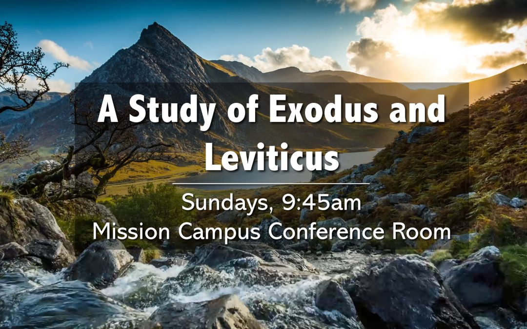 Exodus and Leviticus Bible Study