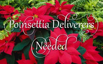 Share the Joy of Christmas – Become a Poinsettia Deliverer!