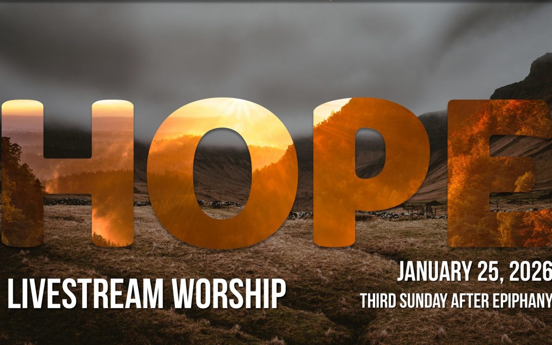 Sunday Worship – January 25
