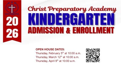Christ Prep Academy Enrollment